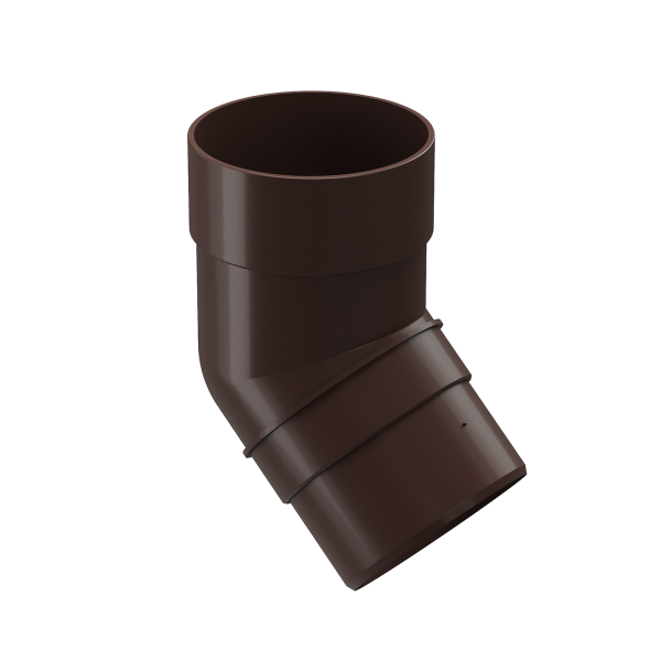 Колено 45˚ Docke Premium ПВХ - Шоколад купить в Кашире