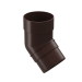 Колено 45˚ Docke Premium ПВХ - Шоколад купить в Кашире