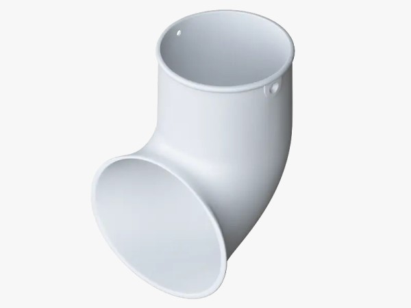 Водосток Альта-Профиль ПВХ – Слив трубы (белый) купить в Кашире