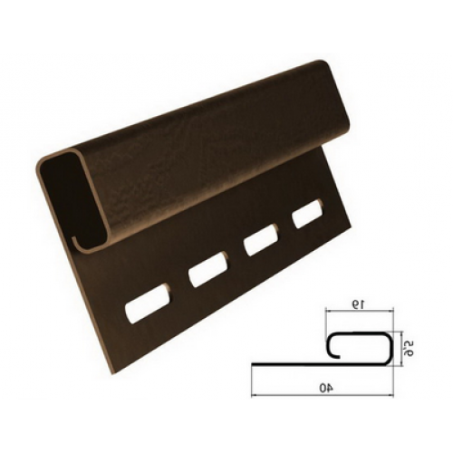 Финишная планка, коричневая купить в Кашире