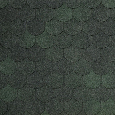 Гибкая черепица Tegola ASSISI verde 473 купить в Кашире