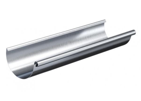 Водосток Aquasistem, Система 150/100 - Желоб водосточный оцинковка 3 метра купить в Кашире