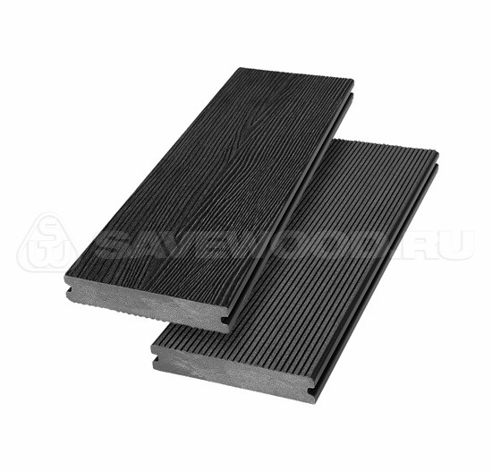 Террасная доска SW Abies (R) - радиальный распил Черный купить в Кашире