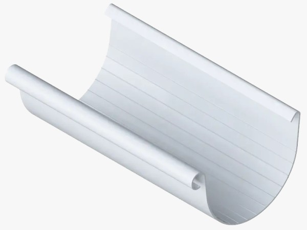 Водосток Альта-Профиль ПВХ – Желоб водосточный 3м (белый) купить в Кашире