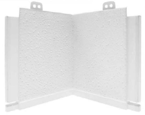 Угол добора Альта-профиль Альта Декор (отделочные элементы) Белоснежный купить в Кашире