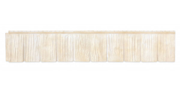 Панель фасадная GL "Я-Фасад" Сибирская дранка слоновая кость купить в Кашире