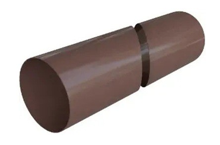 Водосток Альта-Профиль ПВХ – Труба водосточная 3м (коричневый) купить в Кашире