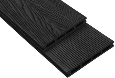 Террасная доска ДПК Outdoor 3D HAVANA/Вельвет черная