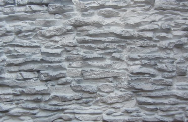 Фасадная панель Аэлит Пласт крупный Белый купить в Кашире