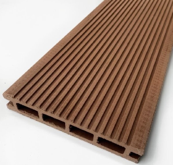 Террасная доска ДПК - ДеревоПласт- Односторонняя  Коричневый купить в Кашире