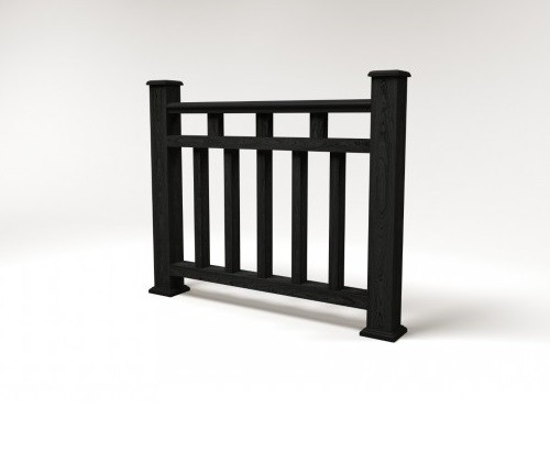 Ограждение из ДПК FG1 кварц купить в Кашире