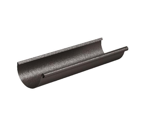 Водосток Aquasistem, Система 150/100 - Водосточный желоб 3.00м RR 32 Тёмно-коричневый matt купить в Кашире