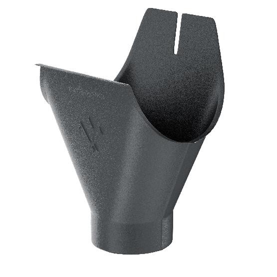 Водосток Aquasistem, Система 125/90 - Воронка желоба RR 23 Маренго matt купить в Кашире