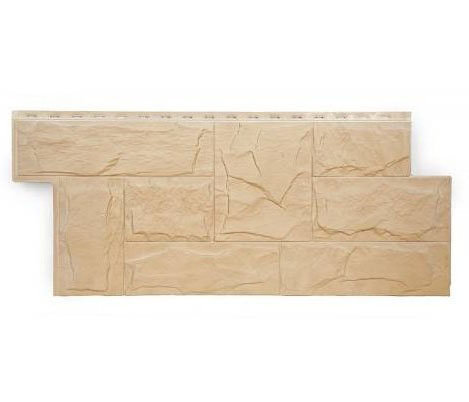 Фасадная панель T-Сайдинг-Гранит Леон ЭКО-2 Кедр купить в Кашире