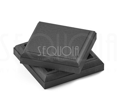 Комплект крышка/юбка для столба SEQUOIA GRAY купить в Кашире