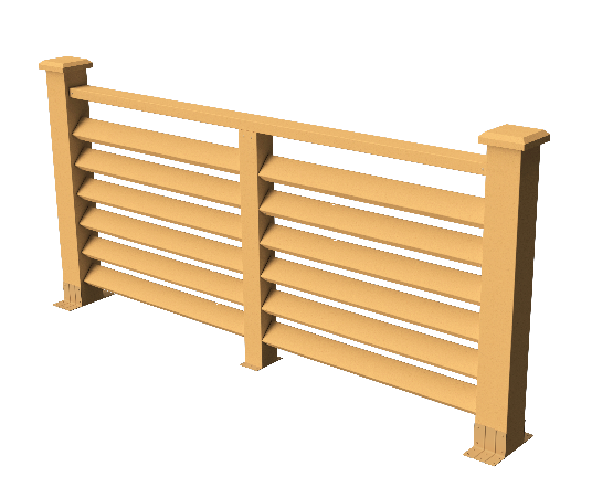 Ограждения декоративное ДПК GRINDERDECO Босфор песчаник купить в Кашире