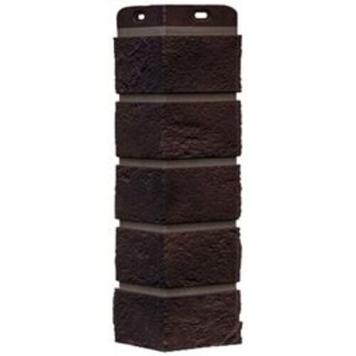 Угол Grand Line состаренный кирпич Элит кофе (жжёный), ШОВ темно-бежевый купить в Кашире