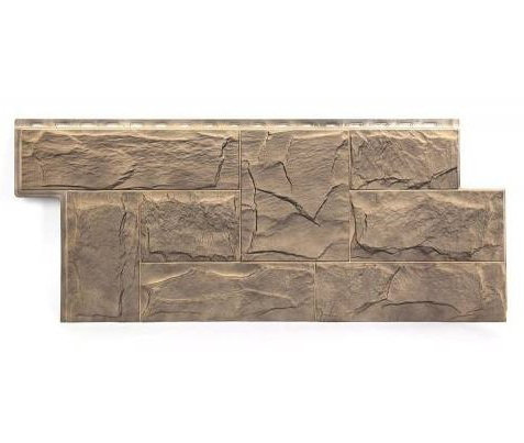 Фасадная панель T-Сайдинг-Гранит Леон ЭКО-2 Сосна купить в Кашире