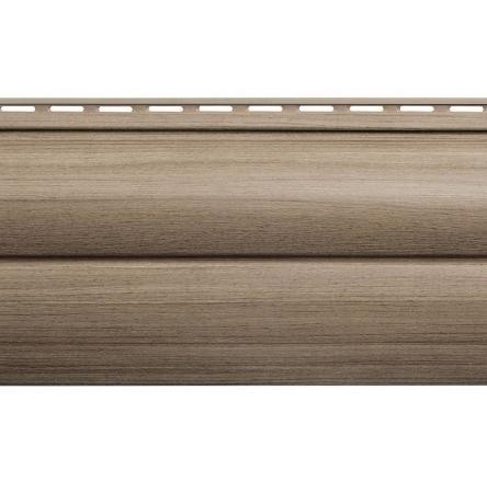 Виниловый сайдинг Люкс Blockhouse BН-03 орех купить в Кашире