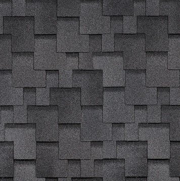 Гибкая черепица Shinglas, серия Финская, коллекция Аккорд – Серый