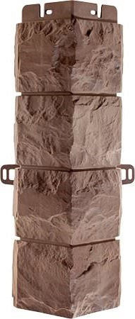 Фасадная панель Наружный угол фагот (каширский), 0,45 х 0,13м (н) купить в Кашире