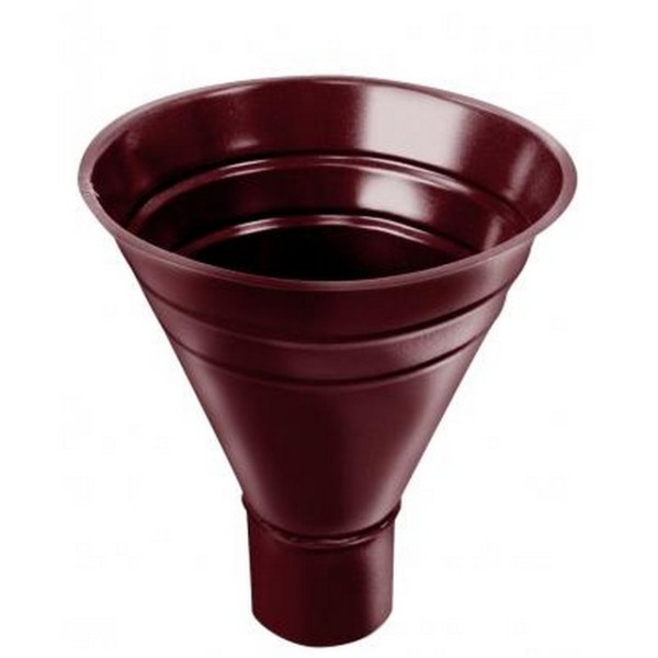 Водосток Grand Line 125x90 – Воронка водосборная RAL 3005 купить в Кашире