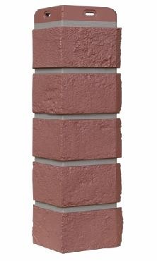 Угол Grand Line состаренный кирпич Элит корица (махагон), ШОВ темно-бежевый купить в Кашире