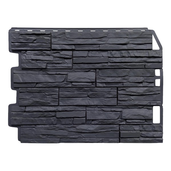 Фасадная панель FineBer, Скол - Асфальт купить в Кашире