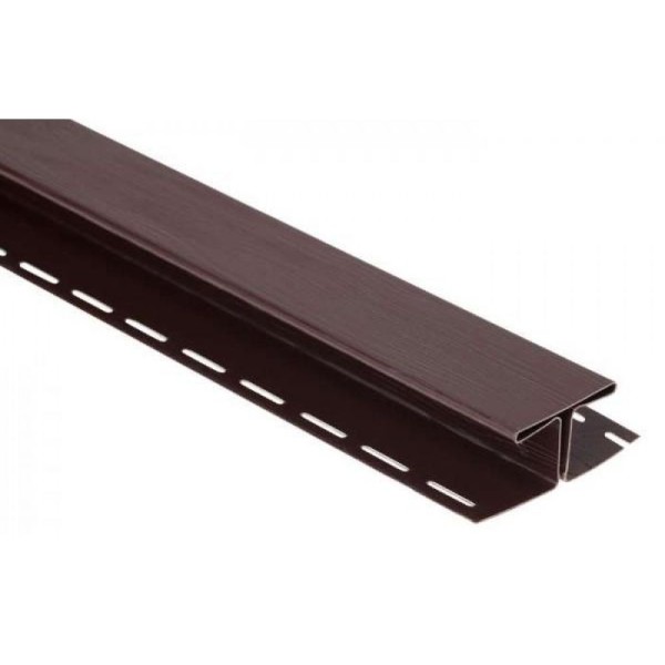 Н-профиль Люкс Крашенный, T-18, ВН, Коричневый купить в Кашире