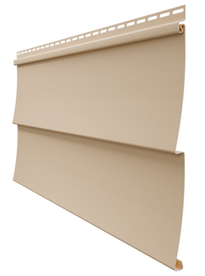 Сайдинг Виниловый Docke, D5C Елочка, Крем-брюле