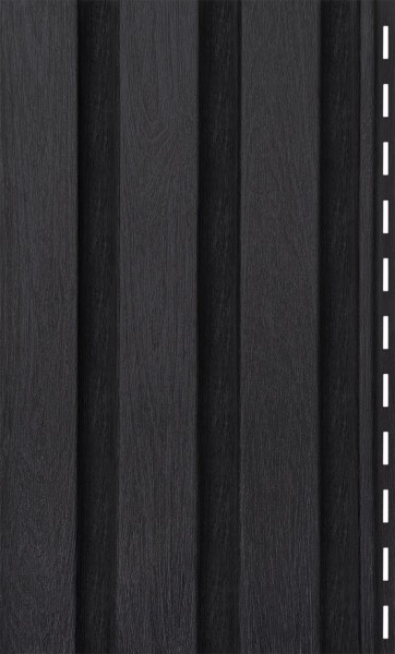 Сайдинг Ю-Пласт Тимберблок Рейка фасадная Угольный купить в Кашире