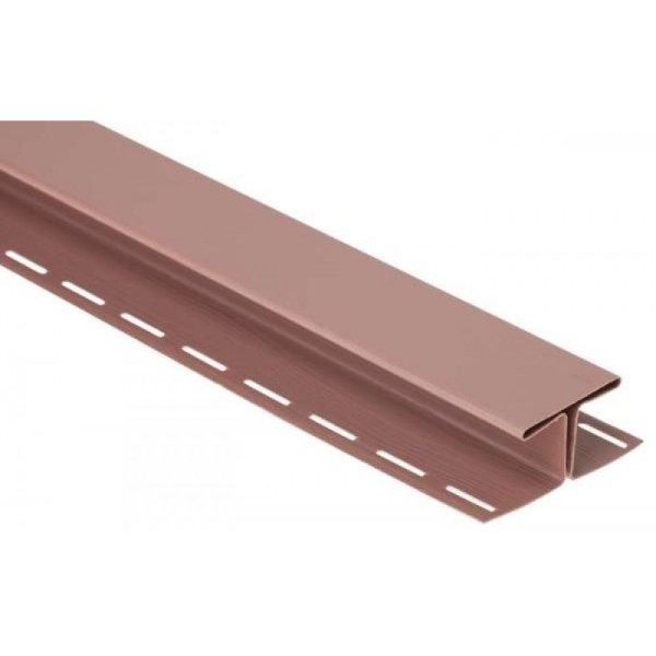 Н-профиль Люкс Крашенный, T-18, ВН, Красно-коричневый купить в Кашире