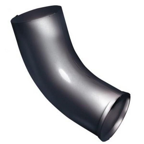 Водосток Grand Line 150x100 – Колено сливное RAL 7024 купить в Кашире