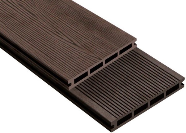 Террасная доска ДПК Outdoor 3D STORM/Вельвет коричневая микс купить в Кашире