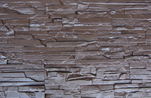 Фасадная панель Аэлит Пласт плоский Коричневый купить в Кашире