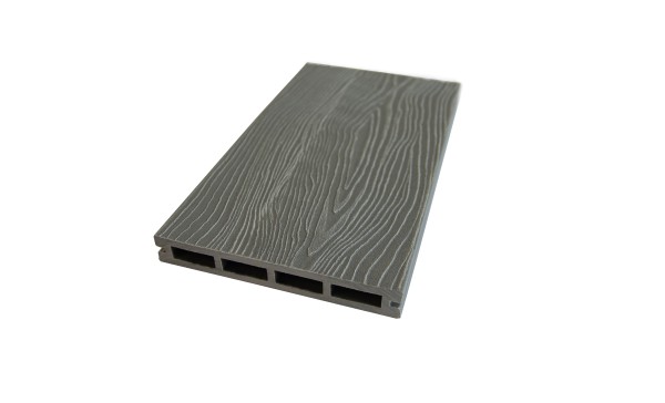 Террасная доская ДПК NanoWood Nature 3D (20мм) пустотелая Серый купить в Кашире