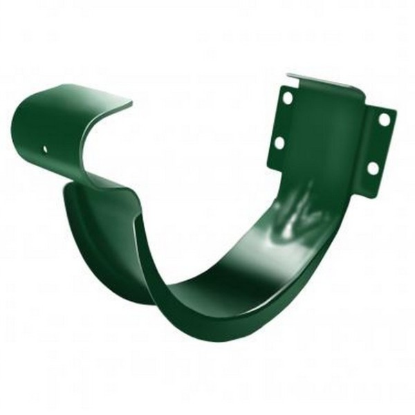 Водосток Grand Line 125x90 – Держатель желоба RAL 6005 купить в Кашире