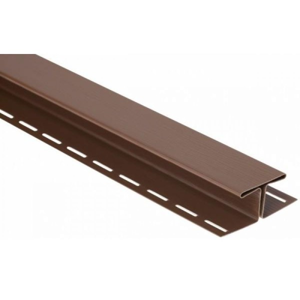 Н-профиль Люкс Крашенный, T-18, ВН, Тёмный Орех купить в Кашире