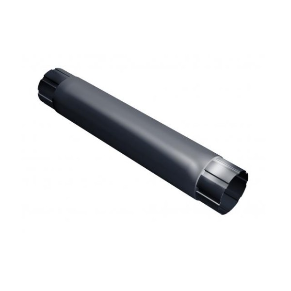 Водосток Grand Line 150x100 – Труба 1 метр RAL 7024 купить в Кашире