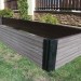 Доска  для грядок из ДПК NauticPrime 3D серый 300х30х2950 купить в Кашире