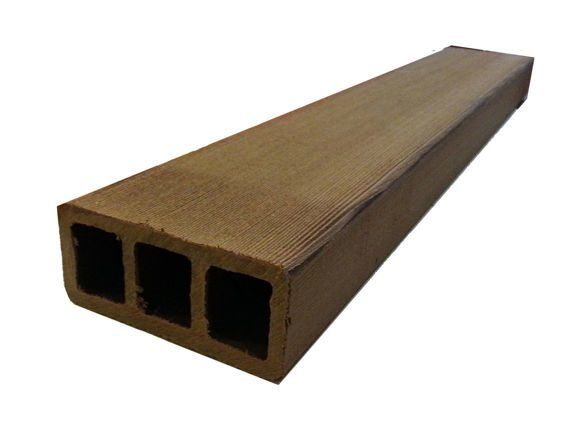 Перила (венге и коричневый) Дерево Пласт купить в Кашире