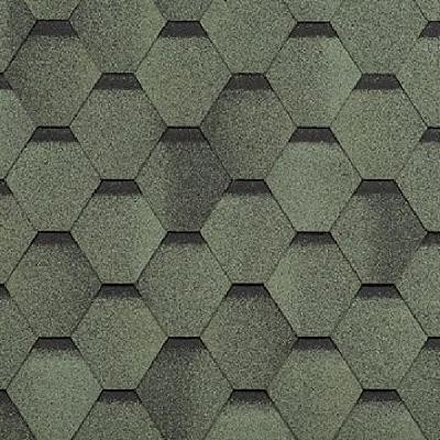 Гибкая черепица Shinglas, серия Комфорт, оллекция Сальса – Авакадо купить в Кашире