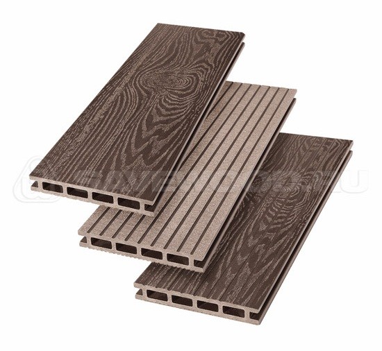 Террасная доска из ДПК SW Carpinus (T) — двухсторонняя терракотовый купить в Кашире