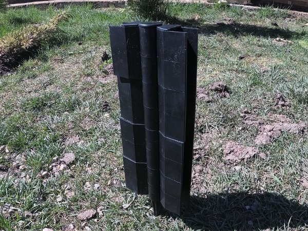 Угловой элемент поворотный, пластиковый от 60° до 300° для доски 300х30 мм из ДПК чёрный Holzhof купить в Кашире