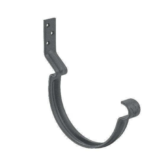 Водосток Aquasistem, Система 125/90 - Крюк крепления желоба короткий RR 23 Маренго matt купить в Кашире