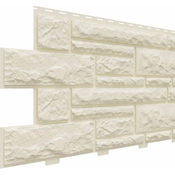 Фасадная панель Доломит, Доломит NEW, Слоновая кость купить в Кашире