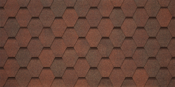 Гибкая черепица Tegola UNICA VENETO NOCCIOLA 418 купить в Кашире