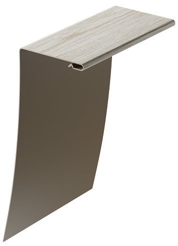 Универсальный околооконный профиль 89/254 мм, Орех купить в Кашире