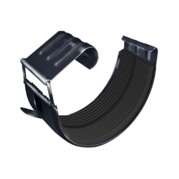 Водосток Grand Line 150x100 – Соединитель для желоба RAL 7024 купить в Кашире