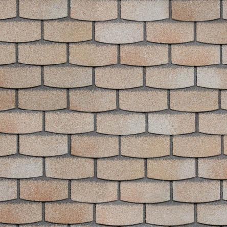 Фасадная плитка битумная, Технониколь HAUBERK камень Травертин 2.2 кв.м купить в Кашире